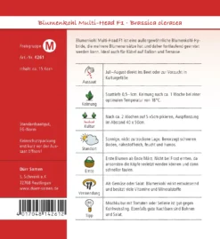 Blumenkohl Multi-Head F1 | Kohlsamen Von Dürr Samen