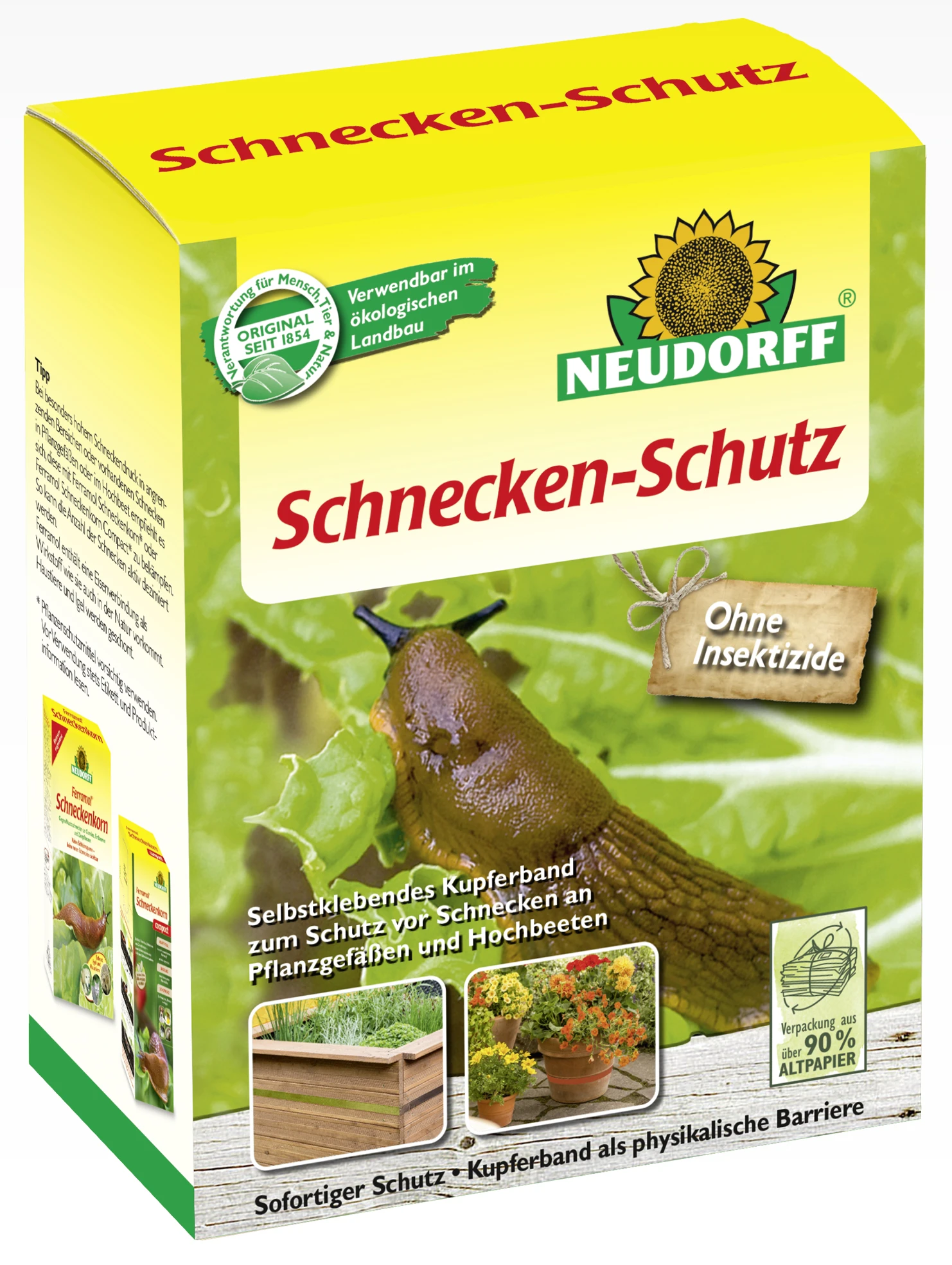 Schnecken-Schutz (8 M) | Fallen Und Fernhaltemittel Von Neudorff 1 Schnecken-Schutz (8 M) | Fallen Und Fernhaltemittel Von Neudorff