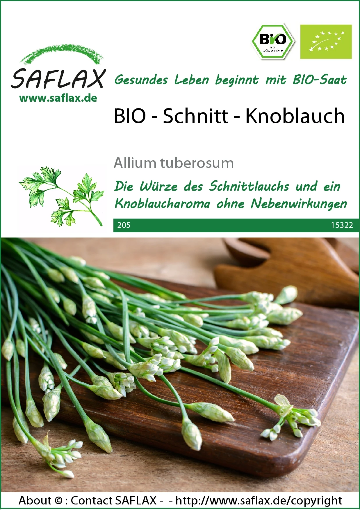 Schnitt-Knoblauch | BIO Knoblauchsamen Von Saflax 1 Schnitt-Knoblauch | BIO Knoblauchsamen Von Saflax