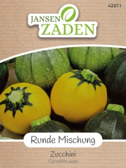 Zucchini Runde Mischung F1 | Zucchinisamen Von Jansen Zaden