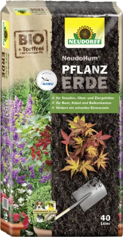 NeudoHum PflanzErde (40 L) | Anzucht &amp; Gartenzubehör Von Neudorff