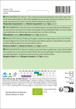 Sprossenbrokkoli | BIO Brokkolisamen Von Sativa Rheinau