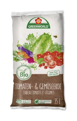 Tomaten- &amp; Gemüseerde Ohne Torf (35 L) | BIO Pflanzerde Von ASB Greenworld