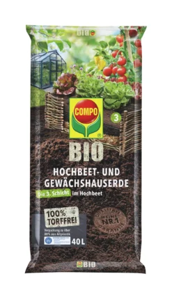 Hochbeet- Und Gewächshauserde (40 L) | BIO Erden Von COMPO