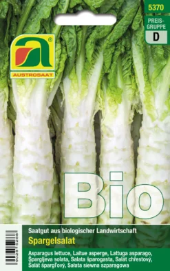 Spargelsalat Chinesische Keule | BIO Kopfsalatsamen Von Austrosaat